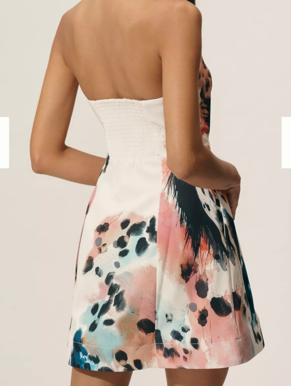 NWT Maeve Strapless Horse Mini Dress--XL - Picture 2 of 10